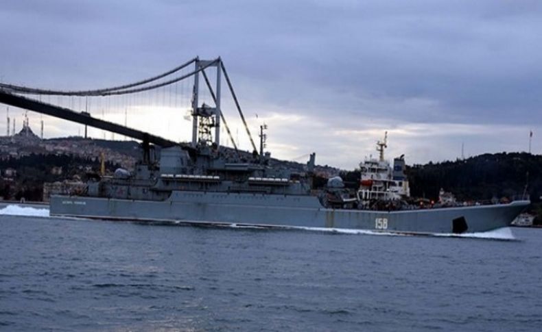 Olay Rus gemisi yeniden İstanbul Boğazı'nda