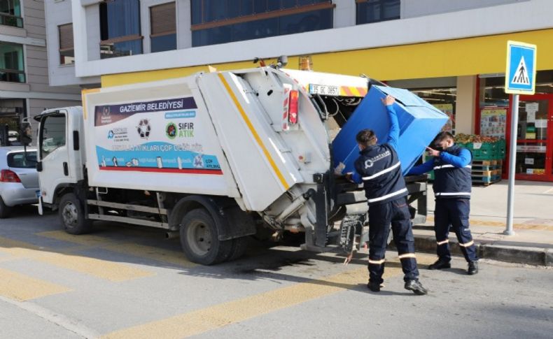 Geri dönüşümden Gaziemir’in kasasına 1 milyon 150 bin lira