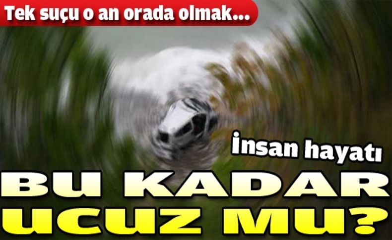 Geri manevra yapan hafif ticari aracın altında kaldı
