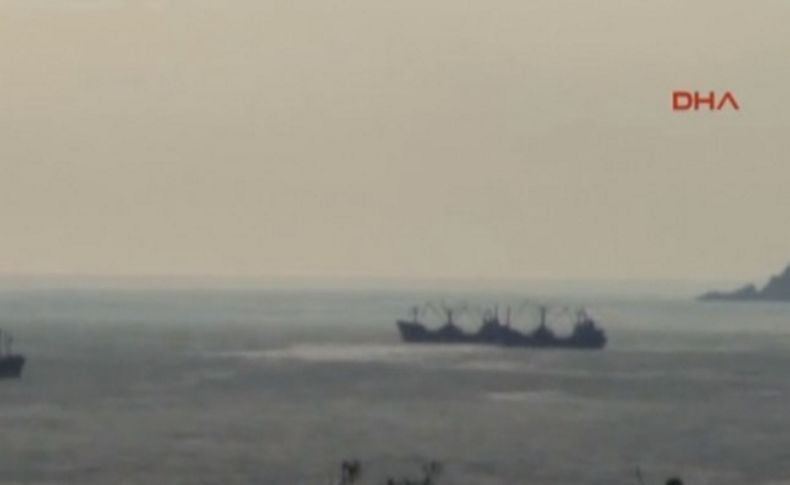 Marmara'da iki gemi çarpıştı!