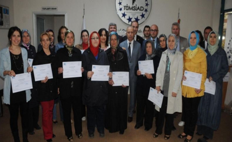 Girişimciler sertifikalandı