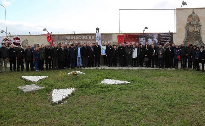 Göç Anıtı’nda duygusal anma