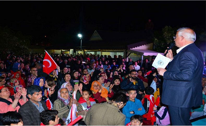 Görmez, mahalle mitinglerine devam ediyor