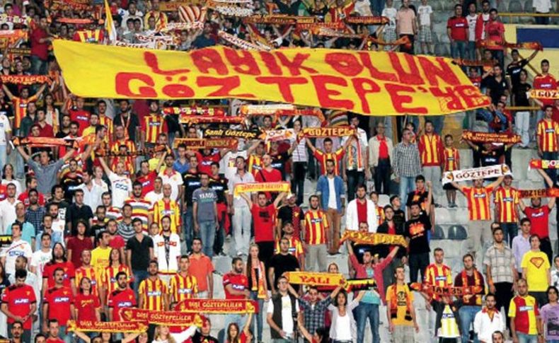Göztepe taraftarına tribün cezası