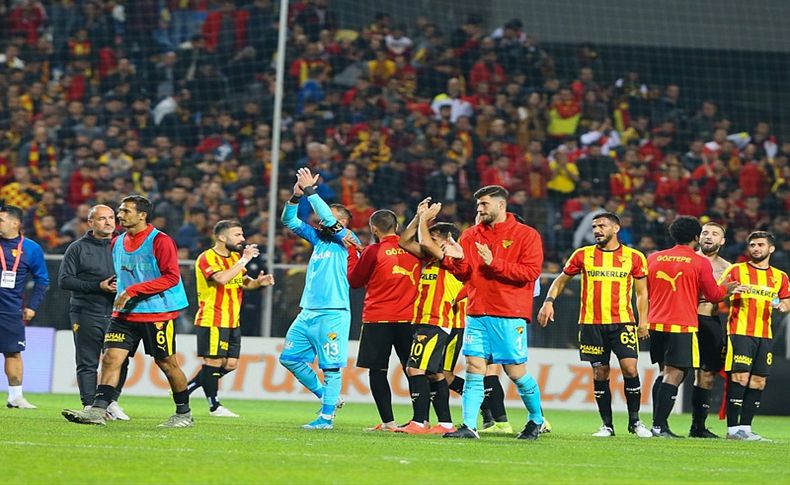 Göztepe'de buruk sevinç