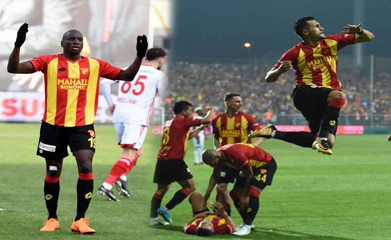 Göztepe'de golcüler istikrarlı olamadı