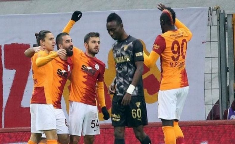 Göztepe Galatarasay'a boyun eğdi