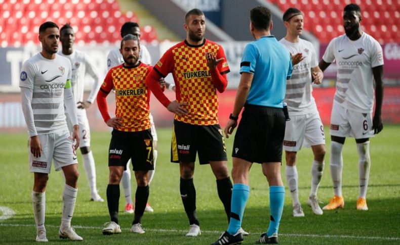 Göztepe Hatay'a evinde mağlup oldu!