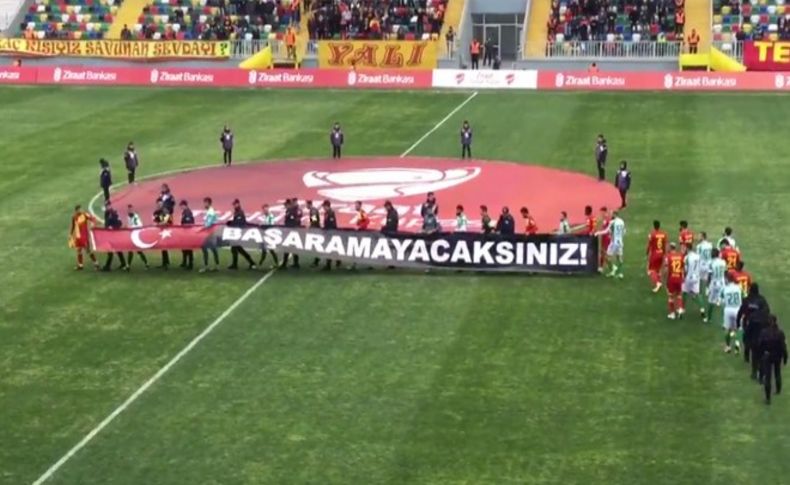 Göztepe maça polisle çıktı!