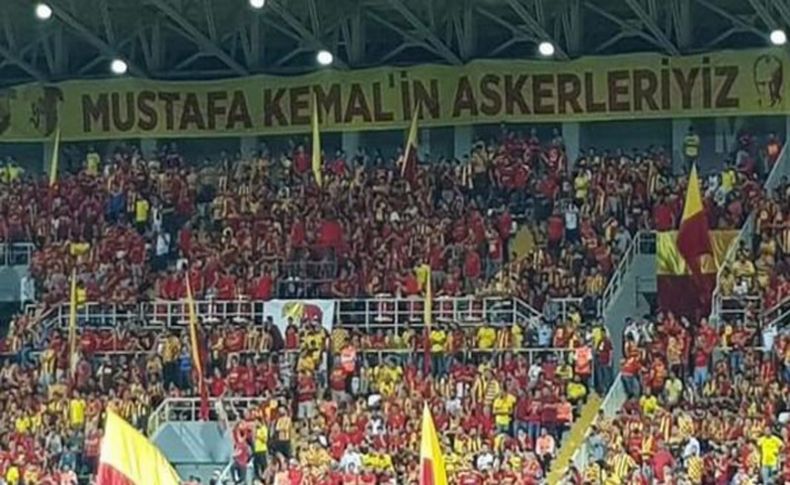 Göztepe maçında pankart krizi!