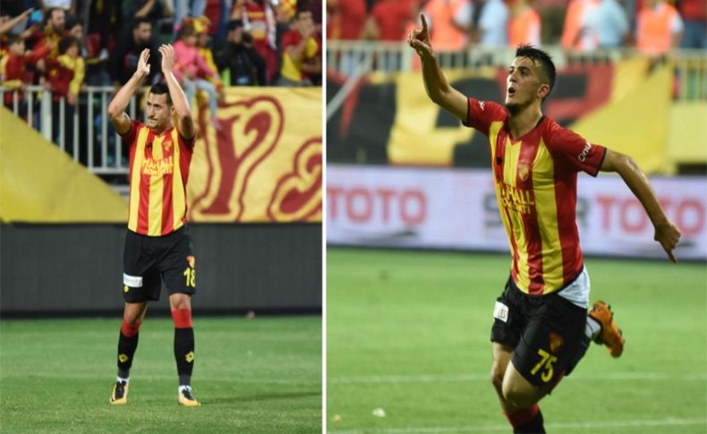 Göztepe'nin gol yükünü eski oyuncular çekti