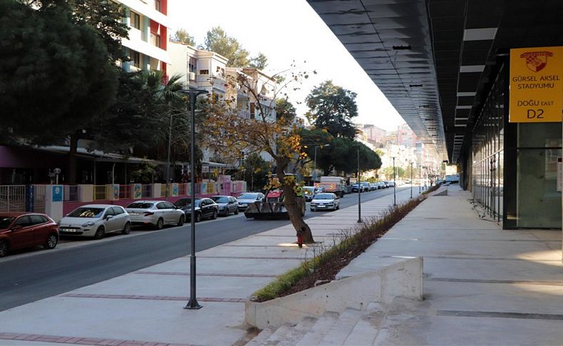 Göztepe Stadı’nın çevresi yenilendi