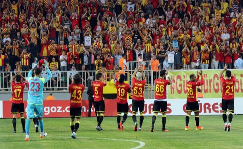 Göztepe Süper Lig için sahada