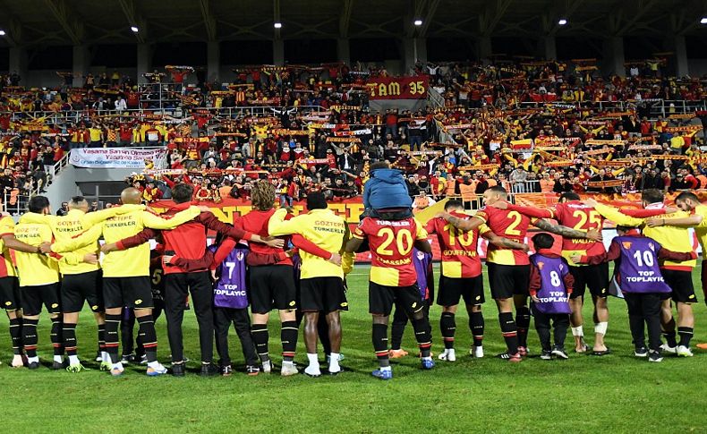 Göztepe üst sıralardan uzaklaştı