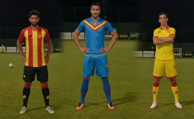 Göztepe yeni formalarını tanıttı