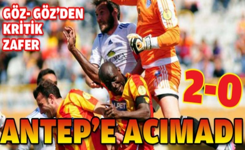 Göztepe: 'Ben de lig'de kalıcıyım' dedi