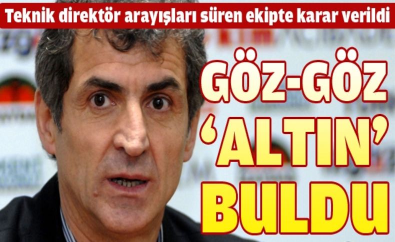 Göztepe, Erhan Altın'da karar kıldı