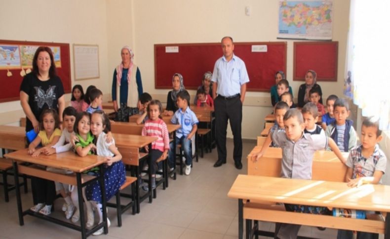 Gülnar'da 646 öğrenci için ders zili çaldı