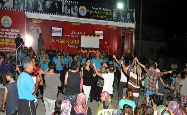 Gültepe'de Sanat TIR'ı coşkusu yaşandı