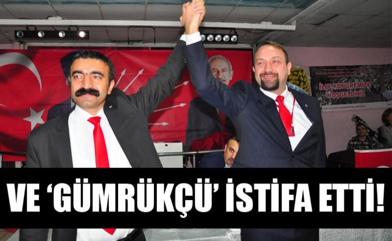 Gümrükçü istifa etti