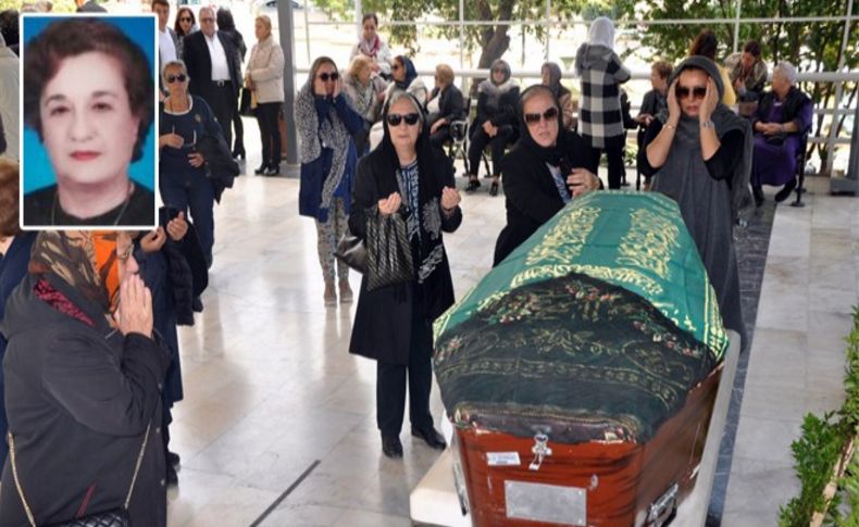 Gürcü bakıcısı tarafından öldürülen kadın defnedildi