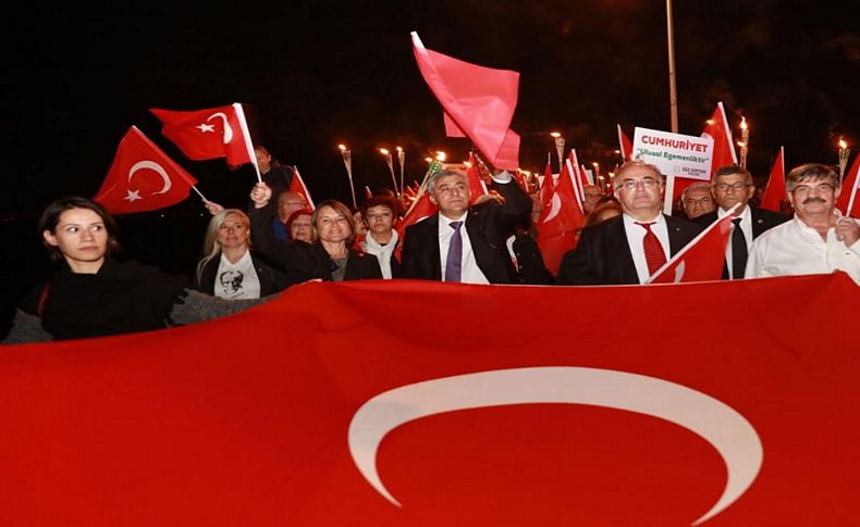 Güzelbahçe'de 96. yıl coşkusu