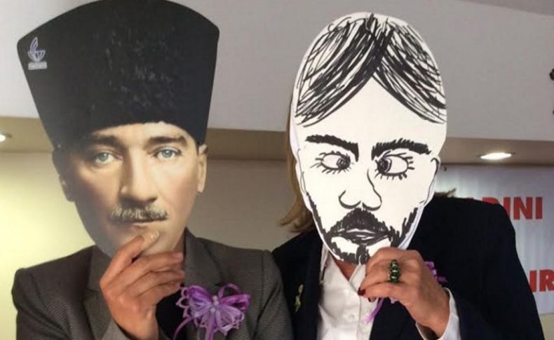 Güzelbahçe'de maskeli protesto!