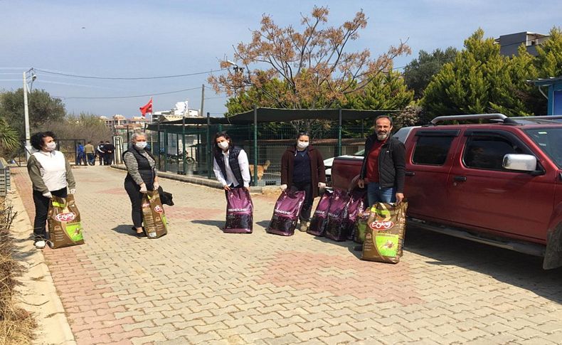 CHP Güzelbahçe can dostlarını unutmadı!