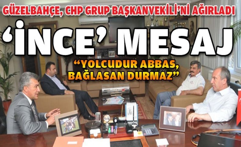 Güzelbahçe'de 'ince' buluşması