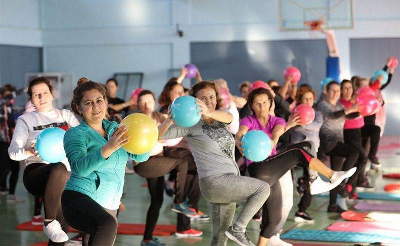 Güzelbahçeli kadınların spor aşkı