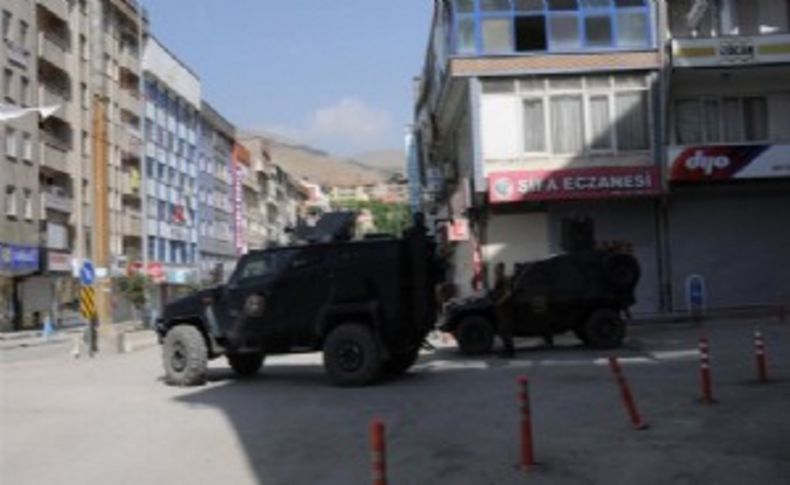 Hakkari'de olaylar devam ediyor