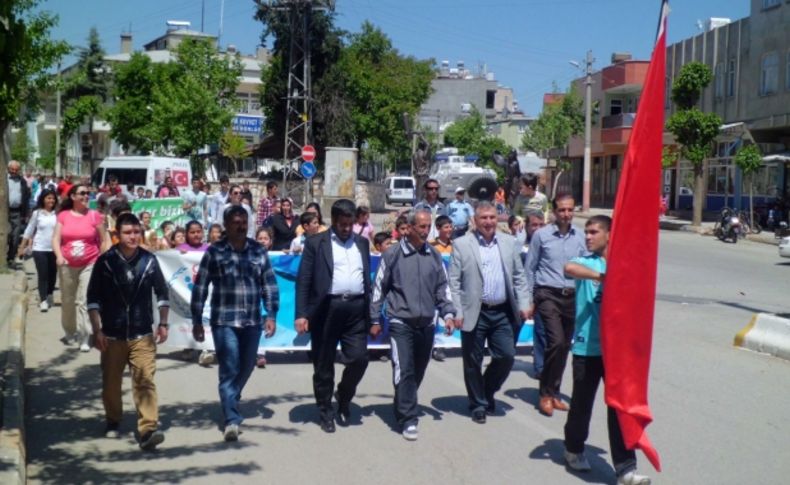 Halk, spor için yürüdü