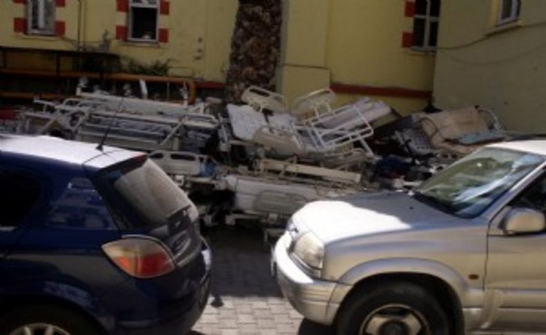 İzmir'in göbeğindeki o hastane hurdalık görüntüsünden kurtuldu