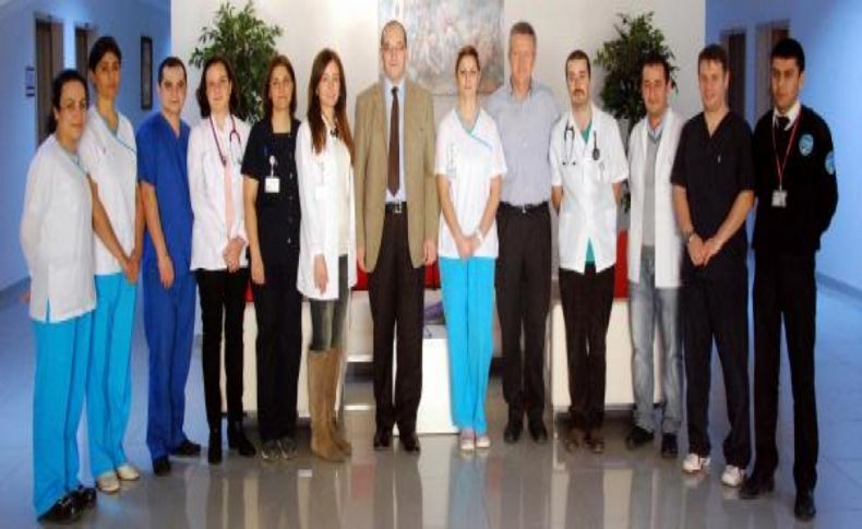 Hastane personelinden hayat kurtaran fedakarlık