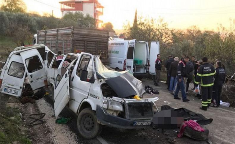 Hatay’da katliam gibi kaza: 10 ölü, 7 yaralı