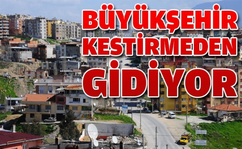 Hatay-Karabağlar arasına “kestirme yol” geliyor