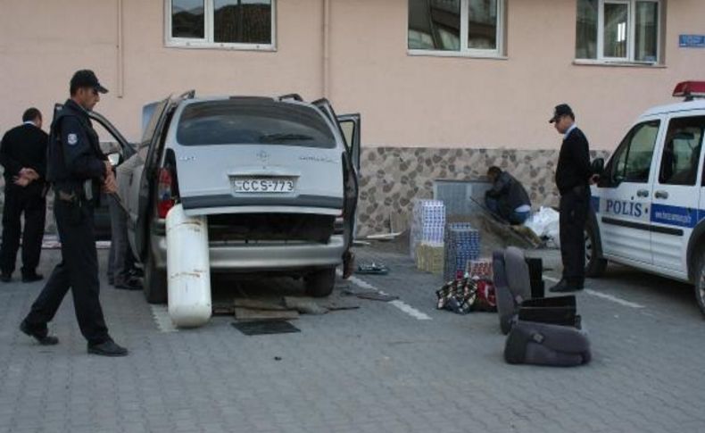 Havza'da 3 Bin 200 Paket Kaçak Sigara Ele Geçirildi