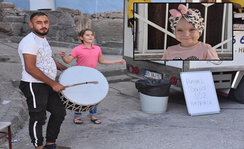 Hayal, hastalığı atlattı, ailesi davul-zurnalı kutlama yaptı