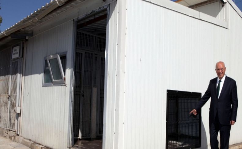 Hayvanlara alttan ısıtmalı barınak