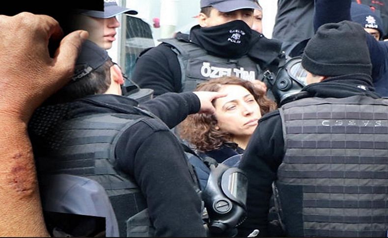 HDP'li milletvekili polis memurunun kolunu ısırdı