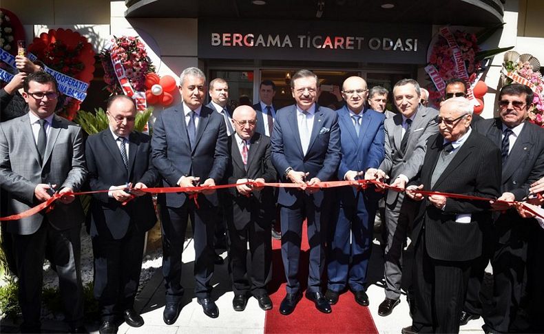 Hisarcıklıoğlu, Bergama iş dünyasıyla buluştu