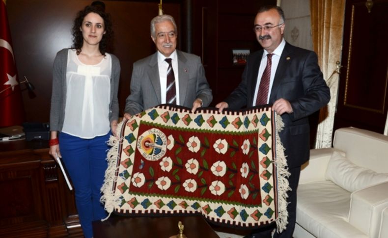 Hollandalı konuklar Aldırmaz’ı ziyaret etti