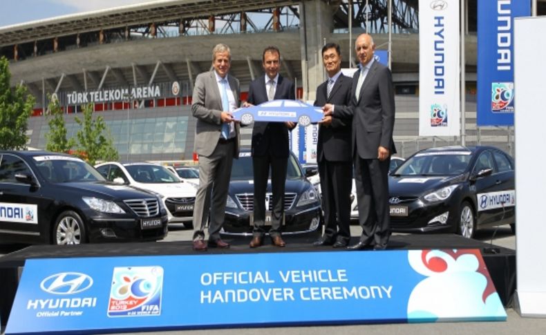 Hyundai'den U20 Dünya Kupası'na 112 araç