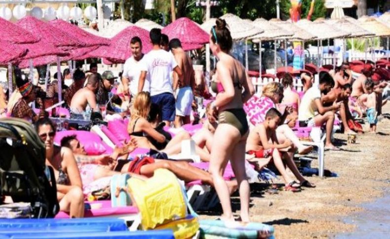 İbiza değil Gümbet Halk Plajı