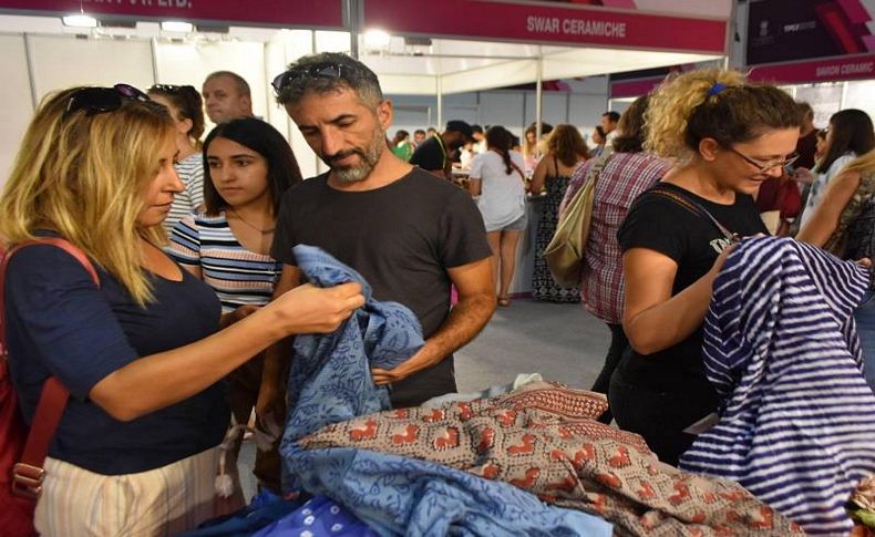 İEF'nin odak ülkesi Hindistan'ın el işi ürünleri rağbet görüyor