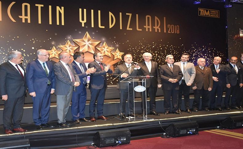 İhracatın yıldızları ödüllendirildi