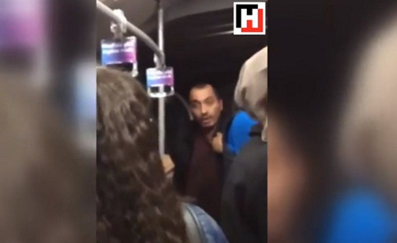 İki genç öpüştü metrobüste olay çıktı: Ben ahlak bekçisiyim