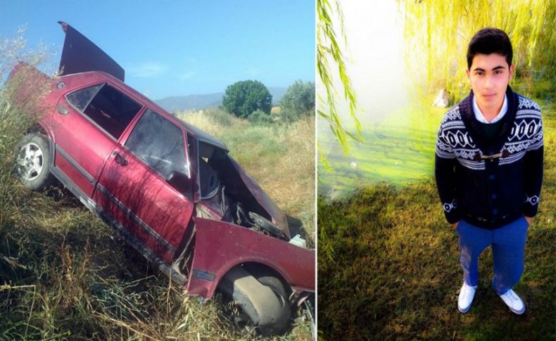 İki otomobilin çarpıştığı feci kazada genç sürücü hayatını kaybetti