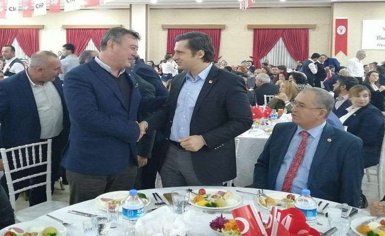 İl kongresi öncesi rakipler Bornova'da karşılaştı