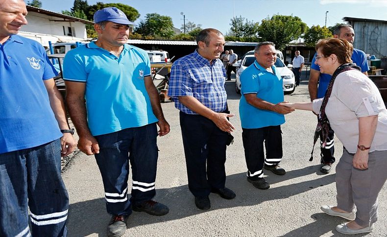 Başkan Pekdaş geleneği bozmadı